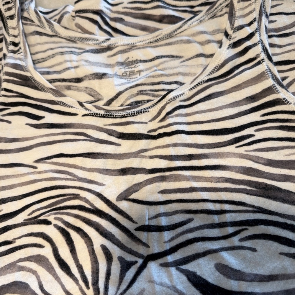 Set Of 7 Ann Taylor Loft Cotton Tanks Size M - Picture 10 of 10